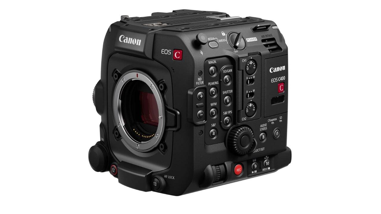 The EOS C400 gets a raft of new capabilities including Frame.io activation