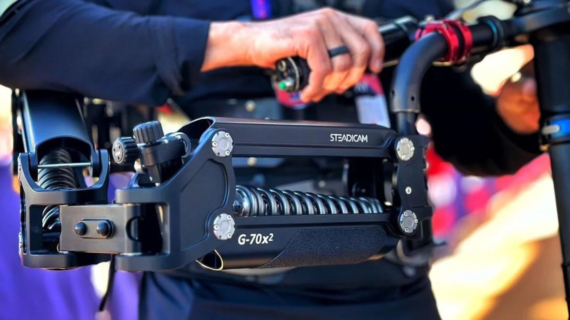 The new Steadicam G-70x2 arm